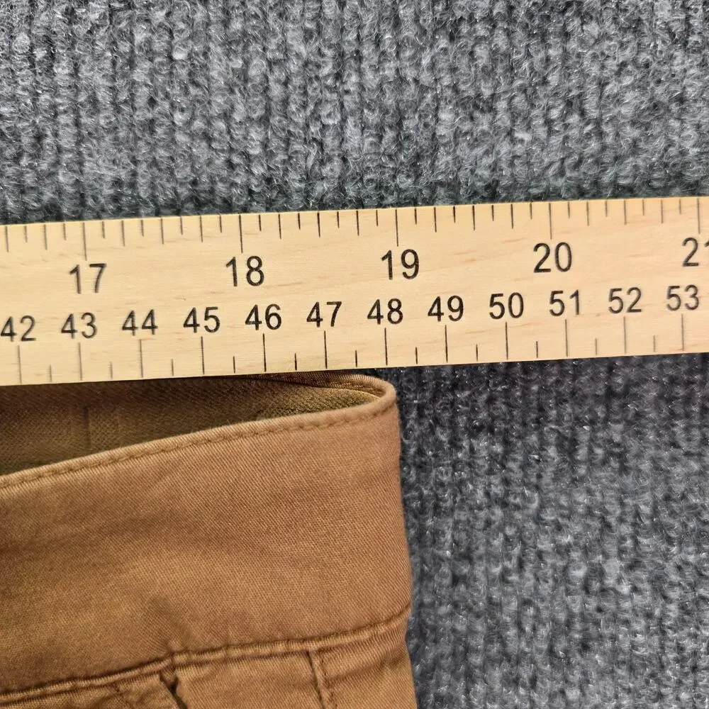 Footjoy Golf Pants Mens 38x30 (38x29) Brown Khaki Performance Stretch Chino